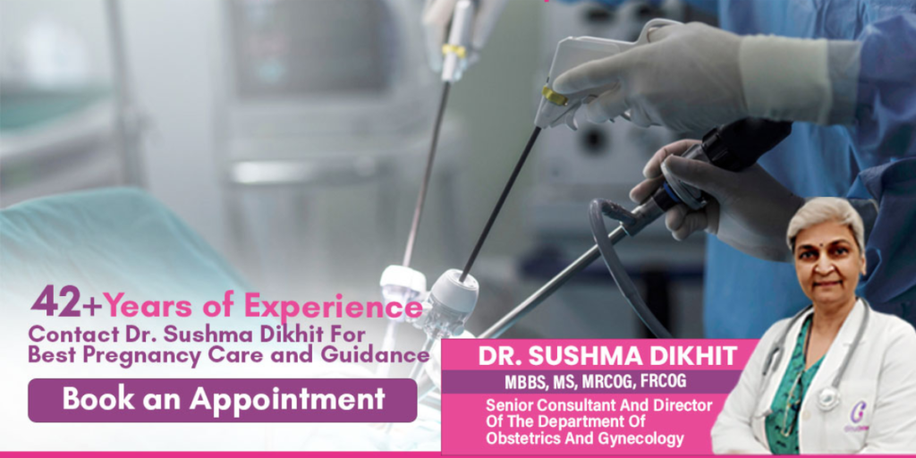 Dr. Sushma Dikhit expert gynecologist for women's health in Indirapuram, lady doctor, best obstetrician, experienced female gynecologist, trusted healthcare provider